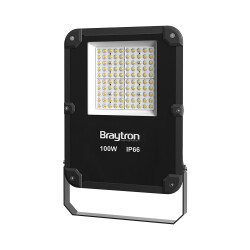 BRY-FLOOD-PL-100W-GRY-4000K-IP66-LED FLOODLIGHT - 1