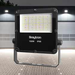 BRY-FLOOD-PL-150W-GRY-3000K-IP66-LED FLOODLIGHT - 2