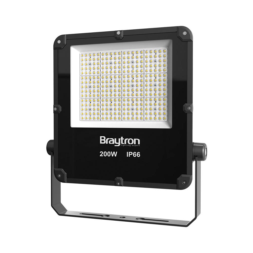 BRY-FLOOD-PL-200W-GRY-4000K-IP66-LED FLOODLIGHT - 1