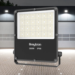 BRY-FLOOD-PL-300W-GRY-6500K-IP66-LED FLOODLIGHT - 2