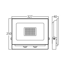 BRY-FLOOD-SD-100W-GRY-3000K-IP65-LED FLOODLIGHT - 3