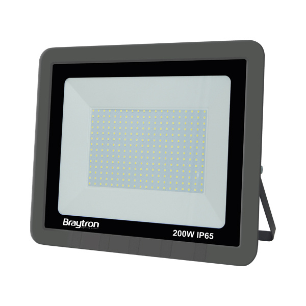 BRY-FLOOD-SD-200W-GRY-6500K-IP65-LED FLOODLIGHT - 1