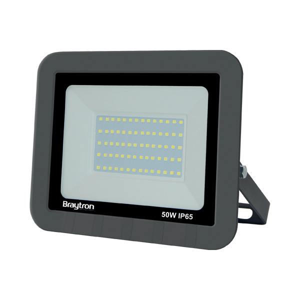 BRY-FLOOD-SD-50W-GRY-3000K-IP65-LED FLOODLIGHT - 1