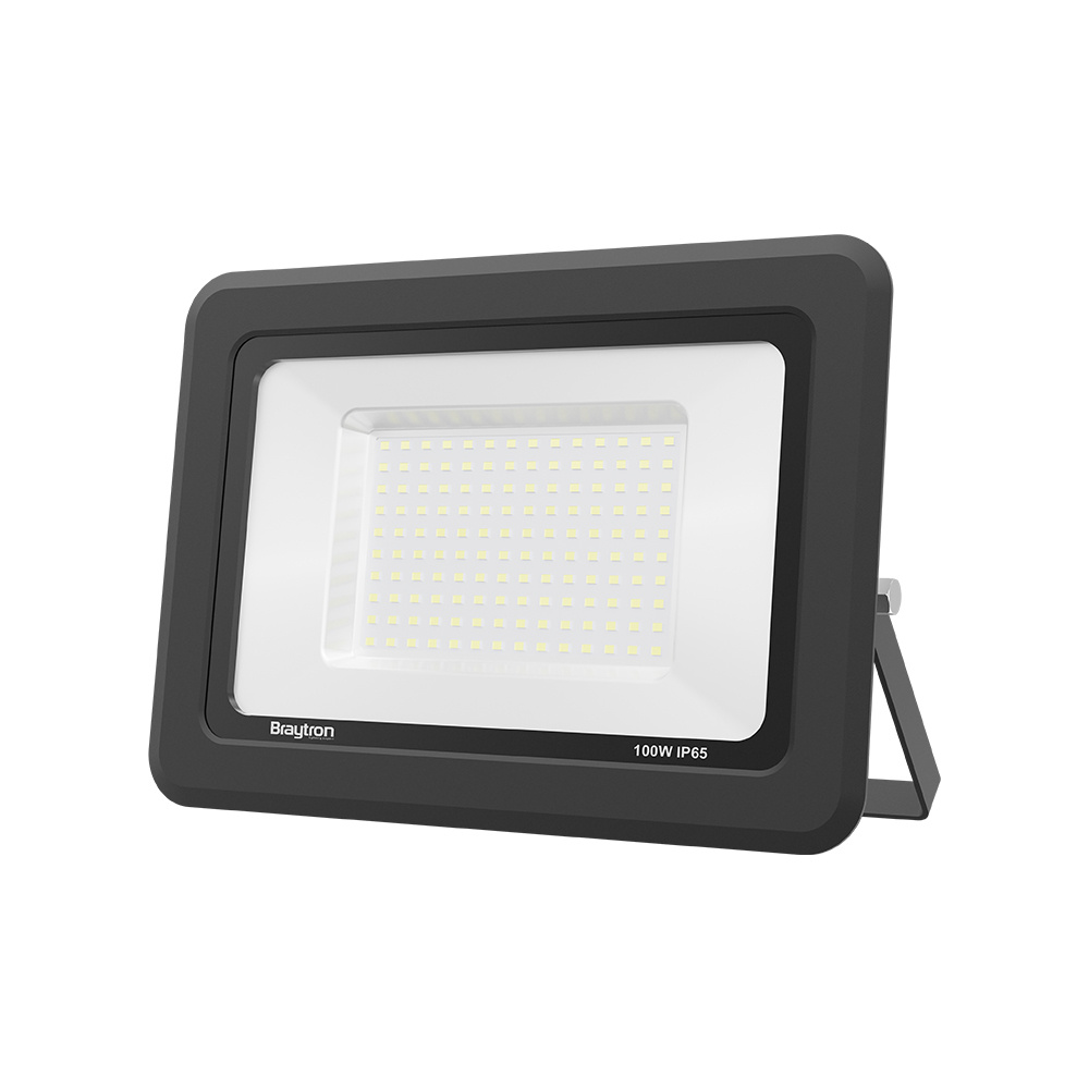 BRY-FLOOD-SF-100W-BLC-3000K-IP65-LED FLOODLIGHT - 1