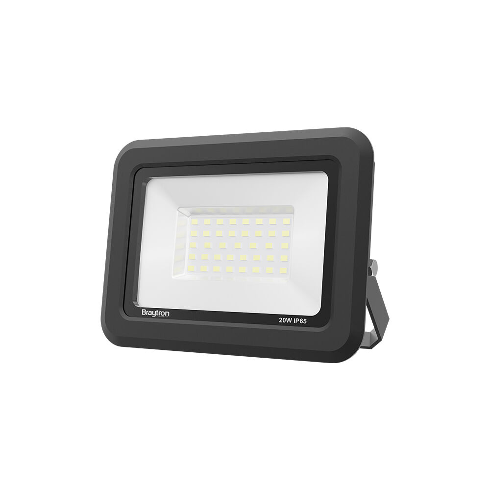 BRY-FLOOD-SF-20W-BLC-3000K-IP65-LED FLOODLIGHT - 1