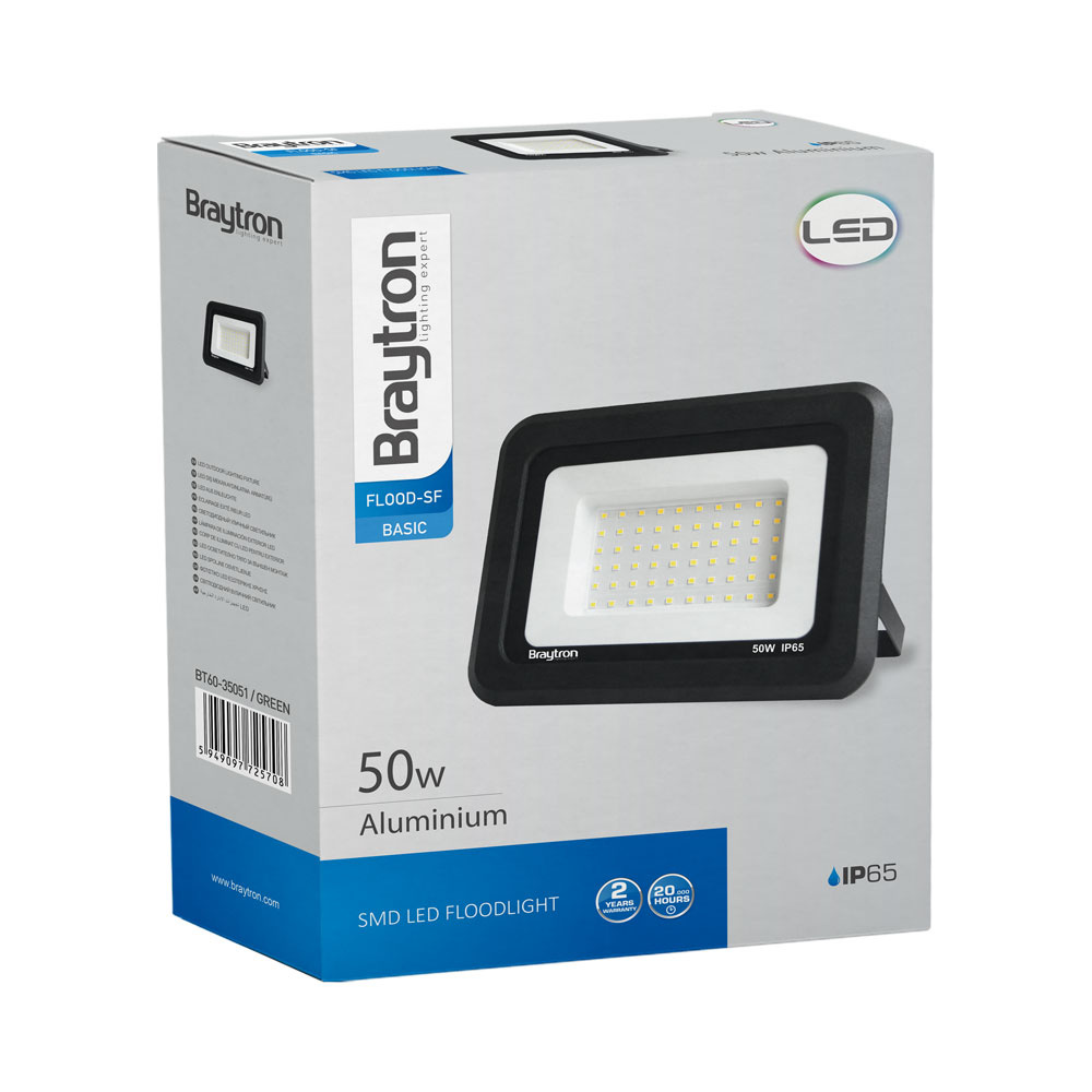 BRY-FLOOD-SF-50W-BLC-GRN-IP65-LED FLOODLIGHT - 5