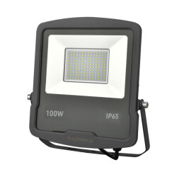 BRY-FLOOD-SL-100W-GRY-4000K-IP65-LED FLOODLIGHT - 1