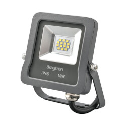 BRY-FLOOD-SL-10W-GRY-3000K-IP65-LED FLOODLIGHT - 1