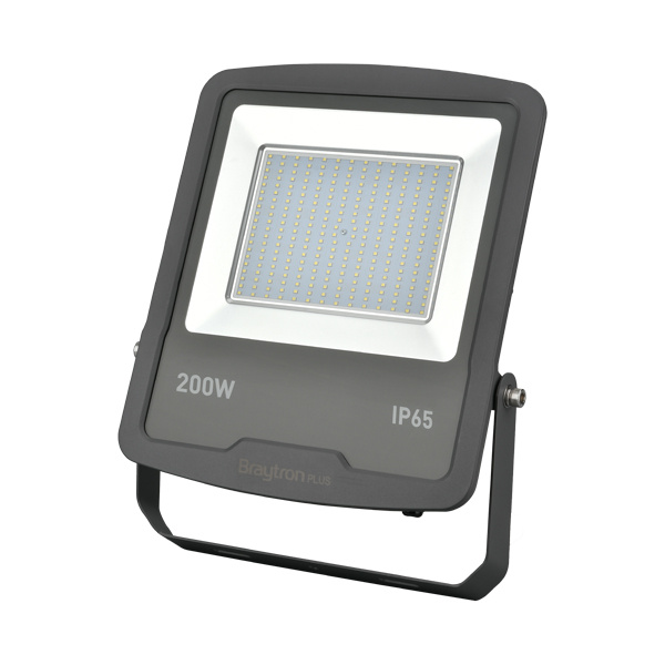 BRY-FLOOD-SL-200W-GRY-3000K-IP65-LED FLOODLIGHT - 1