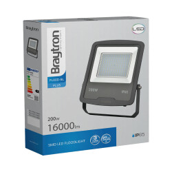 BRY-FLOOD-SL-200W-GRY-3000K-IP65-LED FLOODLIGHT - 5