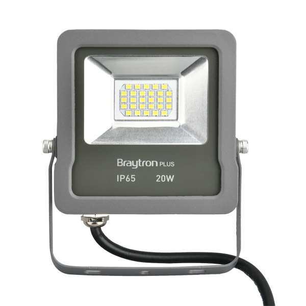 BRY-FLOOD-SL-20W-GRY-6500K-IP65-LED FLOODLIGHT - 3