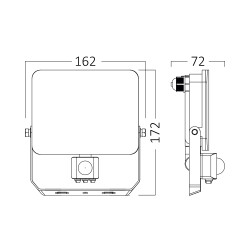 BRY-FLOOD-WF-30W-WHT-3IN1-SNS-IP54-LED FLOODLIGHT - 4