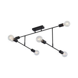 BRY-G004C-6H-6xE27-BLC-CEILING LIGHT - 1