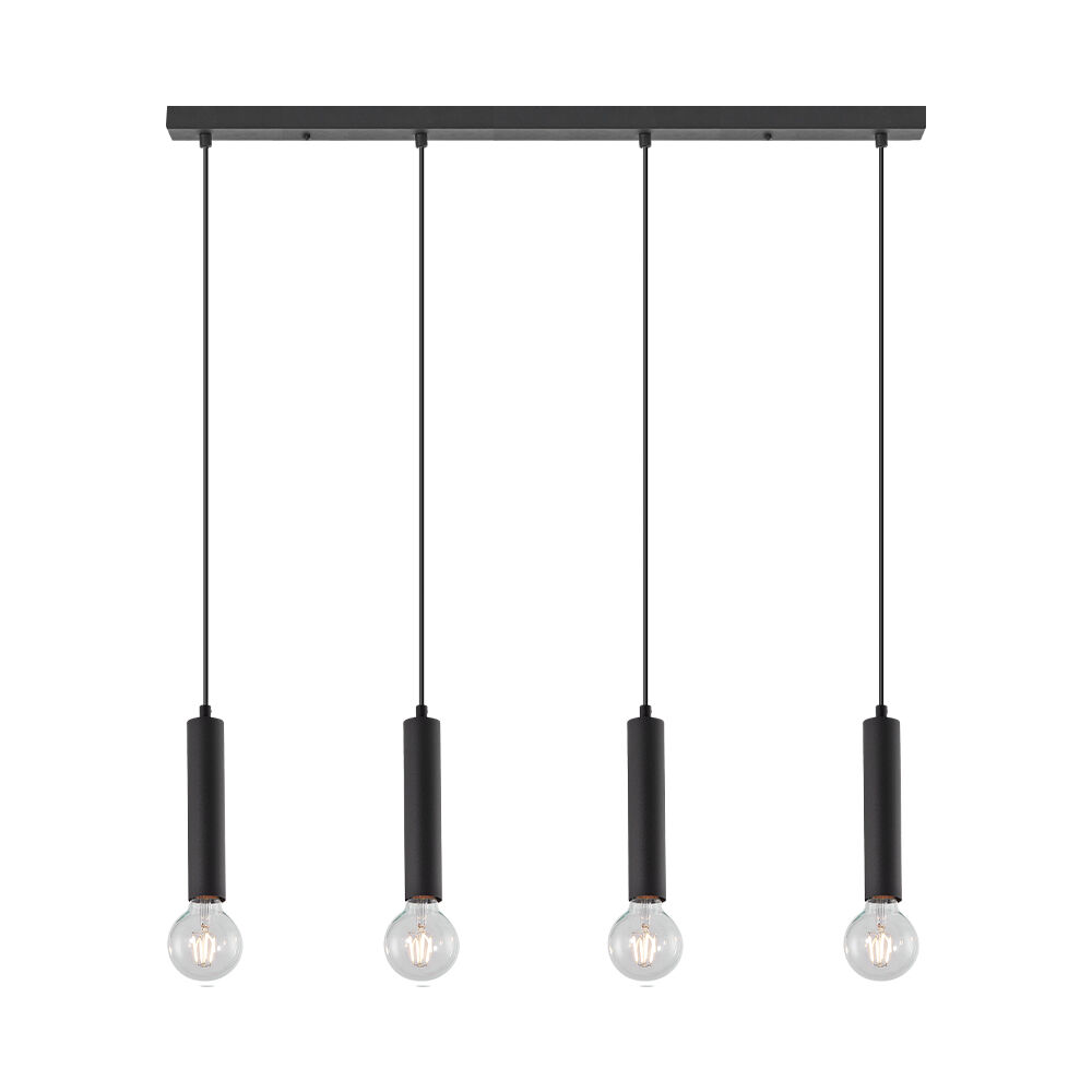 BRY-G005S-4H-4xE27-BLC-PENDANT LIGHT - 1