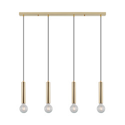 BRY-G005S-4H-4xE27-GLD-PENDANT LIGHT - 1