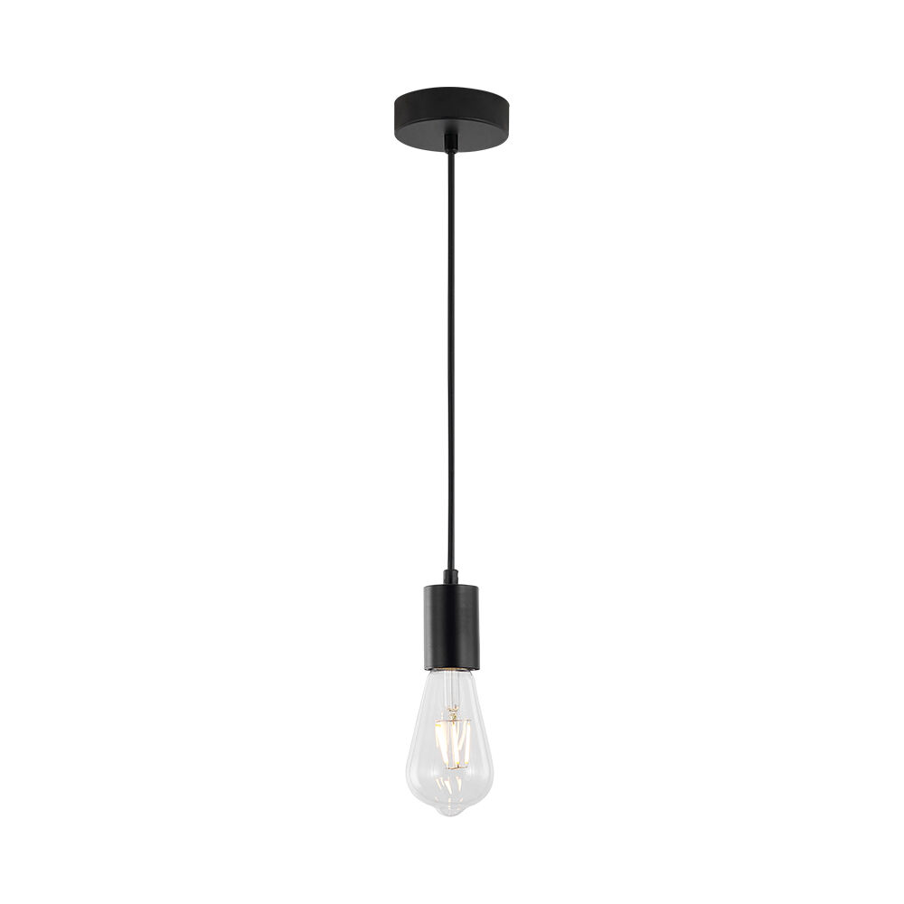 BRY-G006R-1H-1xE27-BLC-PENDANT LIGHT - 1