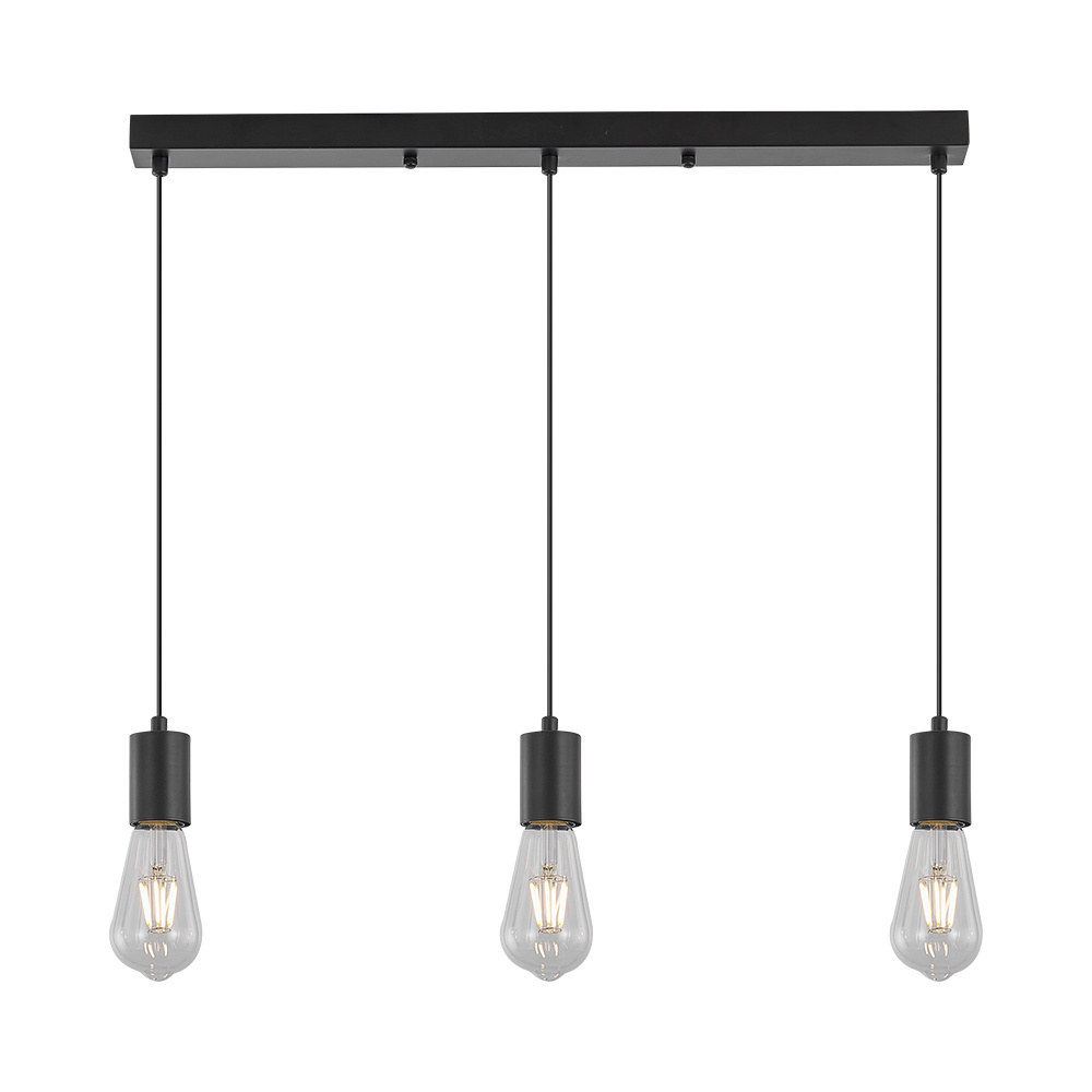 BRY-G006S-3H-3xE27-BLC-PENDANT LIGHT - 1