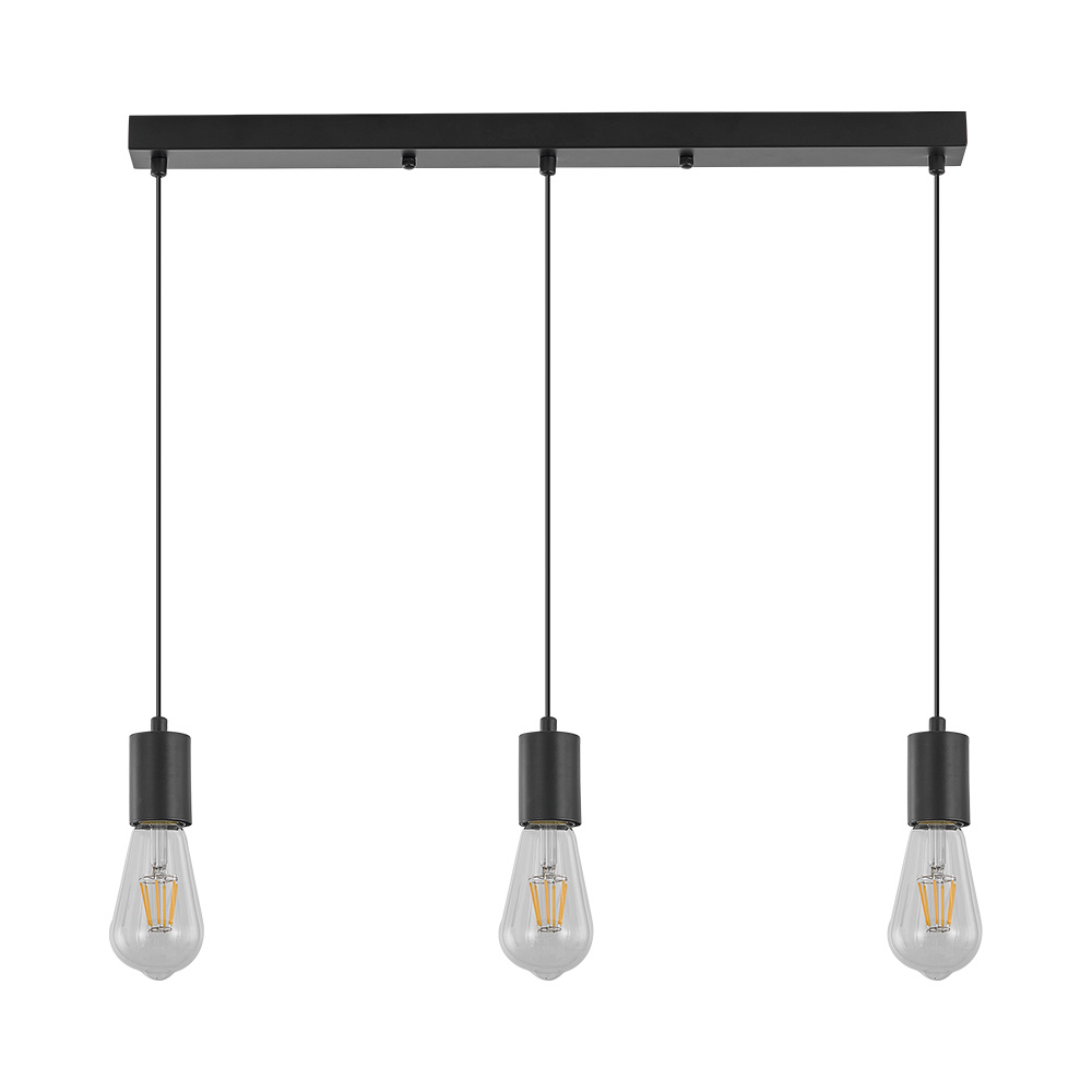 BRY-G006S-3H-3xE27-BLC-PENDANT LIGHT - 3