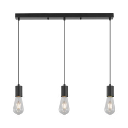 BRY-G006S-3H-3xE27-BLC-PENDANT LIGHT - 1