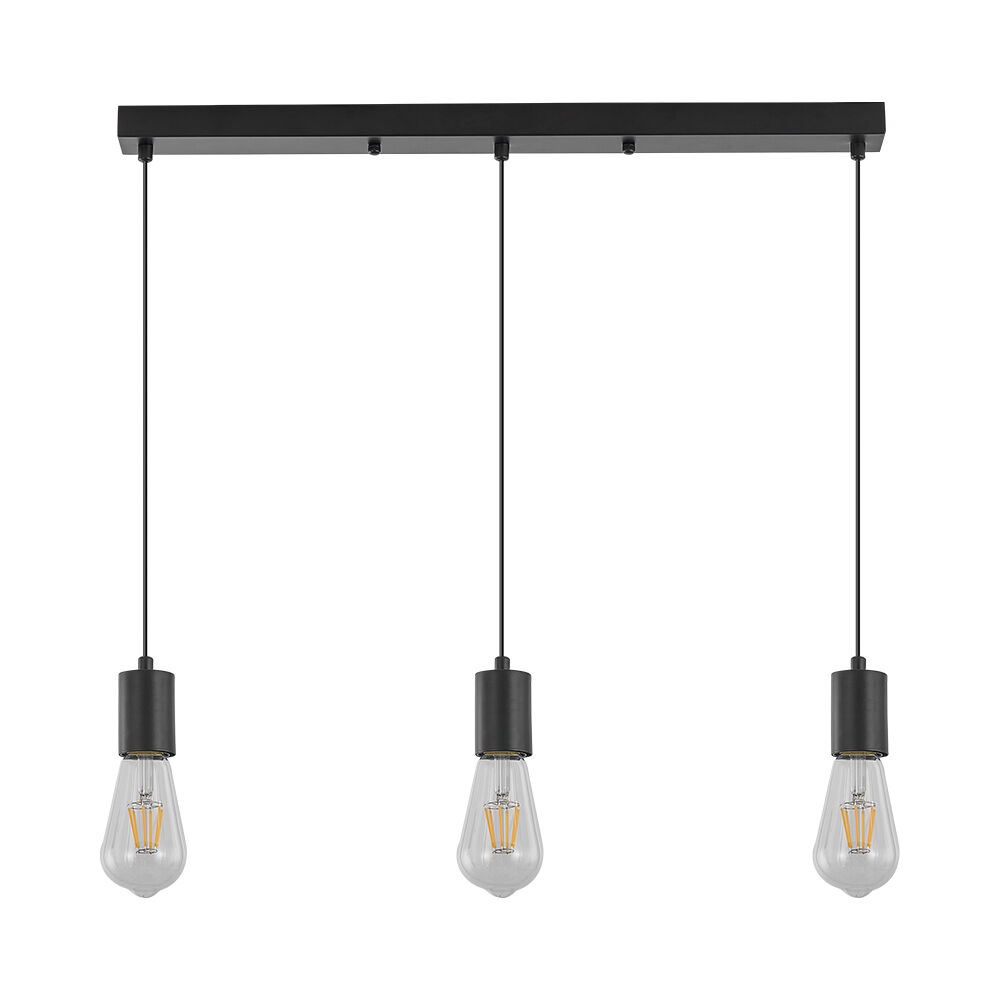 BRY-G006S-3H-3xE27-BLC-PENDANT LIGHT - 3