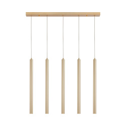 BRY-G007S-5H-5xG9-GLD-PENDANT LIGHT - 1