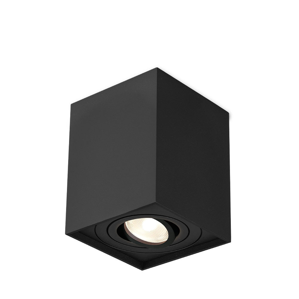 BRY-GAMA-8010-SQR-BLC-GU10-SPOTLIGHT - 1