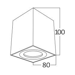 BRY-GAMA-8010-SQR-BLC-GU10-SPOTLIGHT - 5