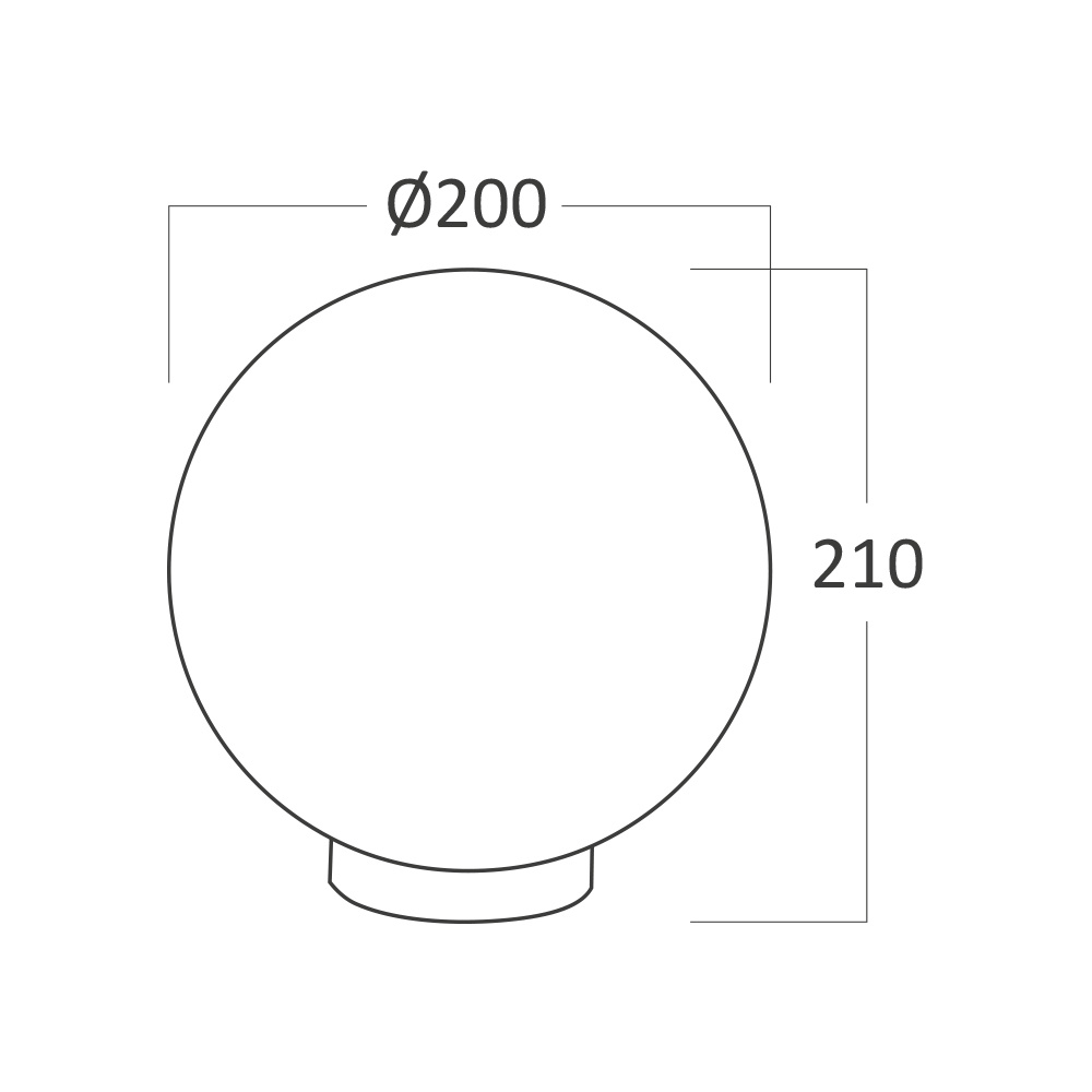 BRY-GLOBE-D200-OPL-E27-GLOBE - 3