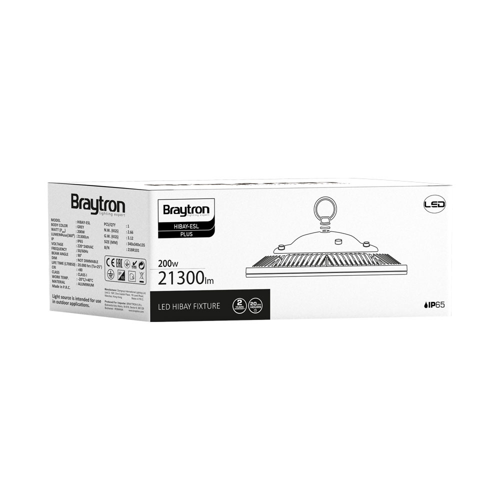 BRY-HIBAY-ESL-200W-GRY-4000K-IP65-LED HIBAY - 5