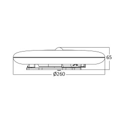 BRY-JADE-RND-D260-18W-SNS-3000K-IP44-CEILING LIGHT - 7