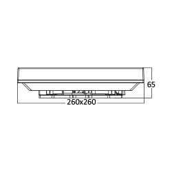 BRY-JADE-SQR-D260-20W-3000K-IP44-CEILING LIGHT - 6