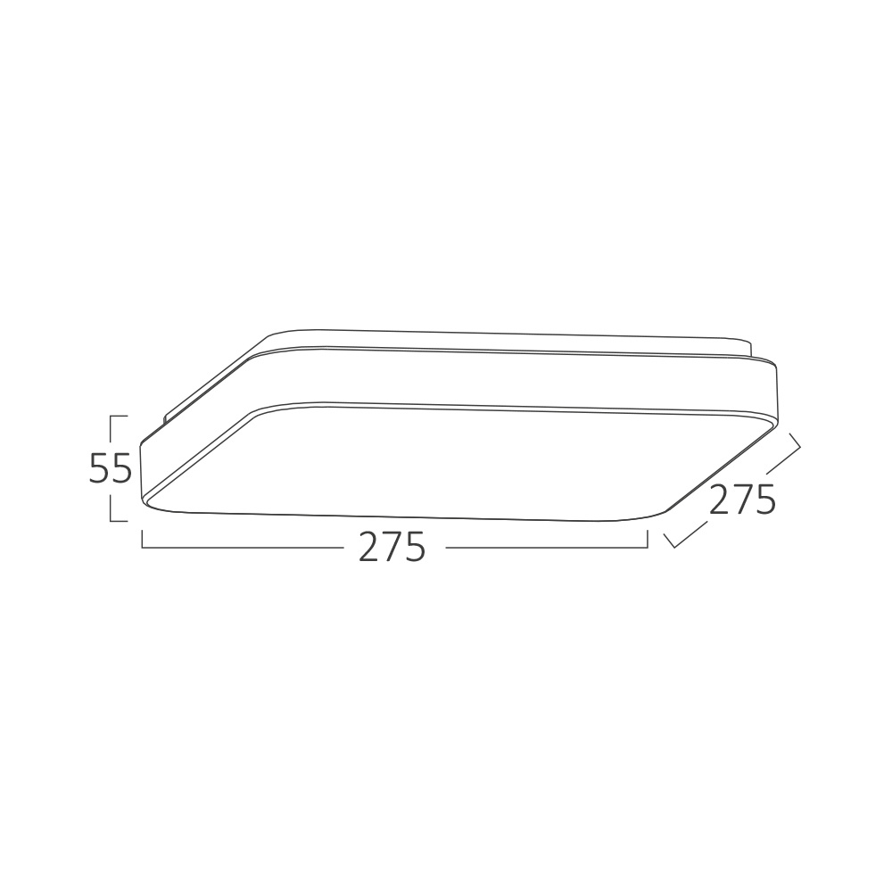 BRY-JADE-SSA-SQR-18W-6500K-CEILING LIGHT - 6