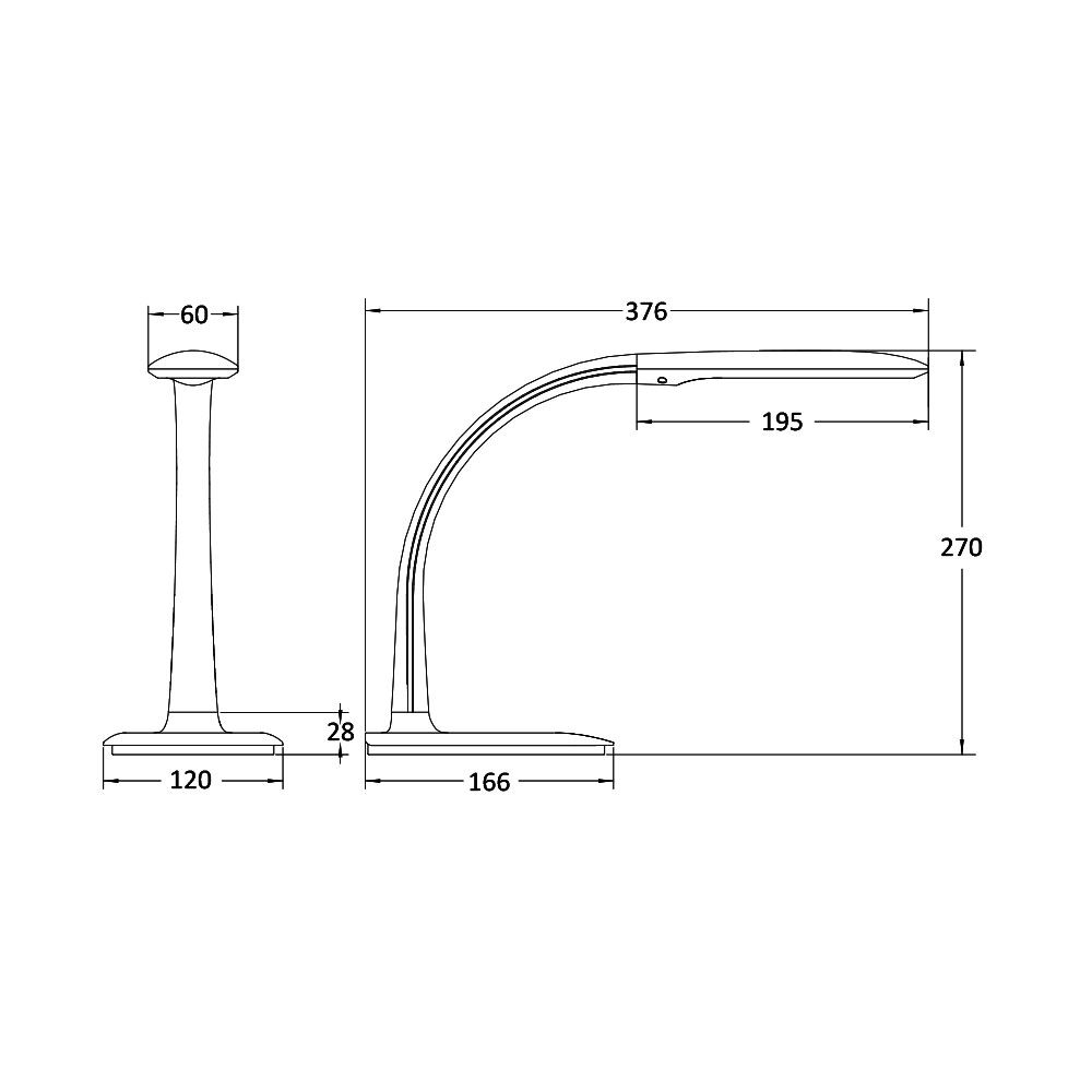 BRY-LB132-7W-BLC-5000K-DESK LAMP - 4