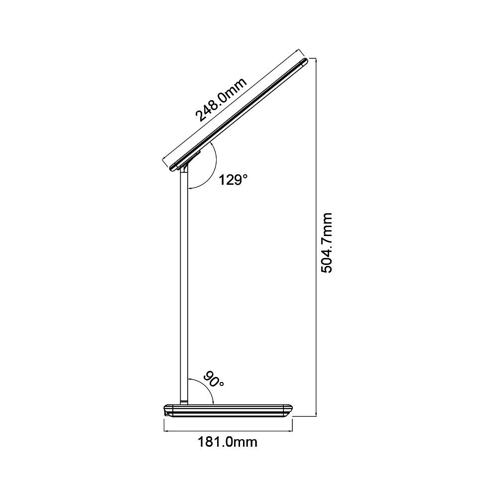 BRY-LB145-5W-BLC-CCT TUNABLE-DESK LAMP - 7