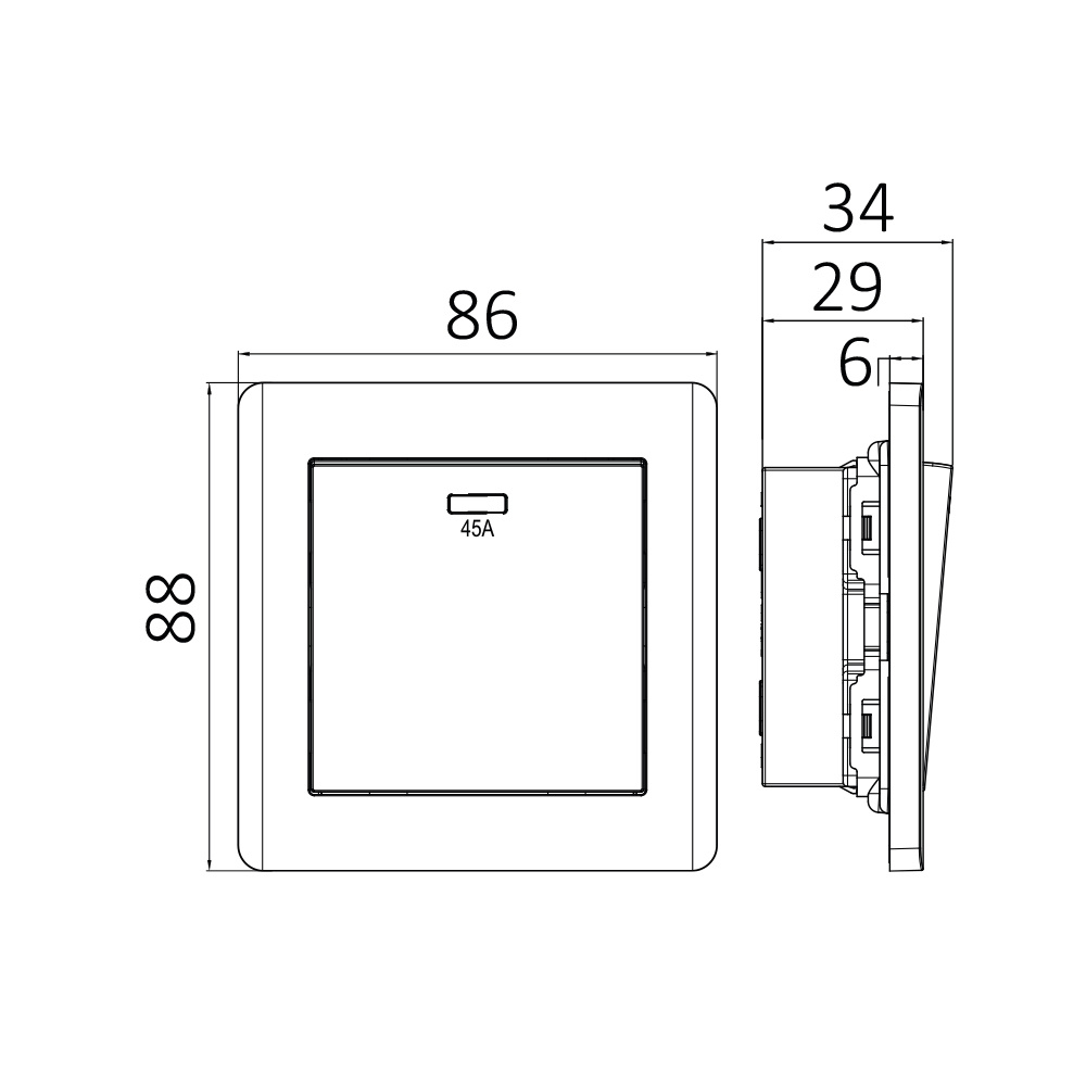 BRY-LENA-45A-BLC-DP SWITCH - 3