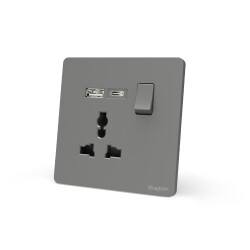 BRY-LENA-UN-1G USB-16A-D.GRY-SOCKET - 1