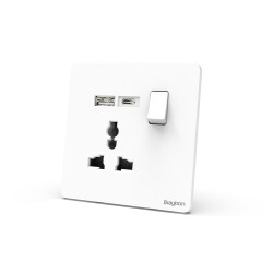 BRY-LENA-UN-1G USB-16A-WHT-SOCKET - 1