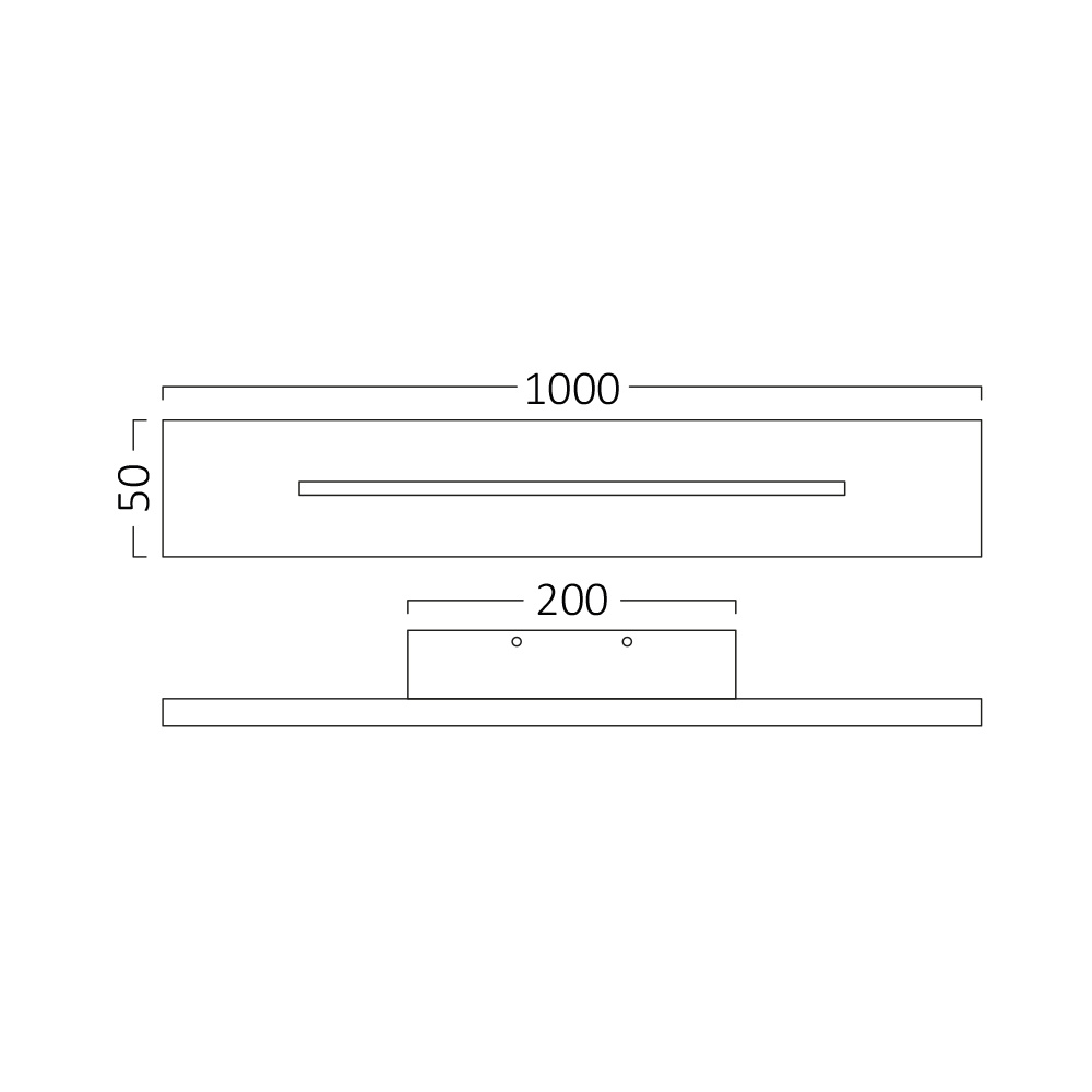 BRY-LEVA-WL1000-30W-RCT-BLC-3000K-WALL LIGHT - 5