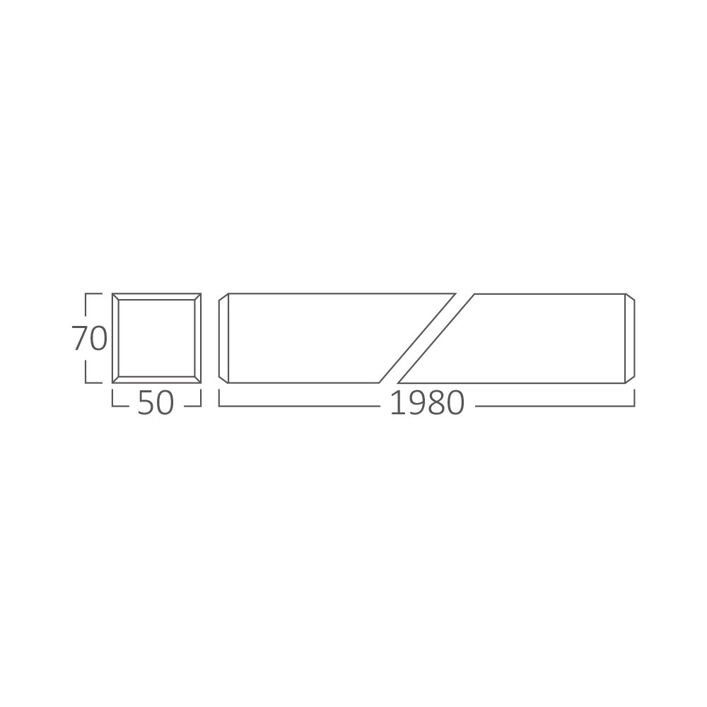 BRY-LINEA-5070-2MT-60W-BLC-6500K-LINEAR LIGHT - 5