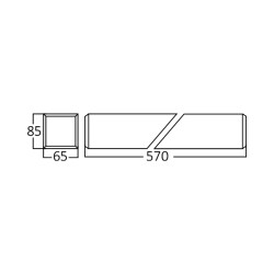 BRY-LINEA-6080-0.6MT-20W-BLC-3000K-LINEAR LIGHT - 5