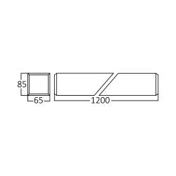 BRY-LINEA-6080-1.2MT-36W-BLC-4000K-LINEAR LIGHT - 5