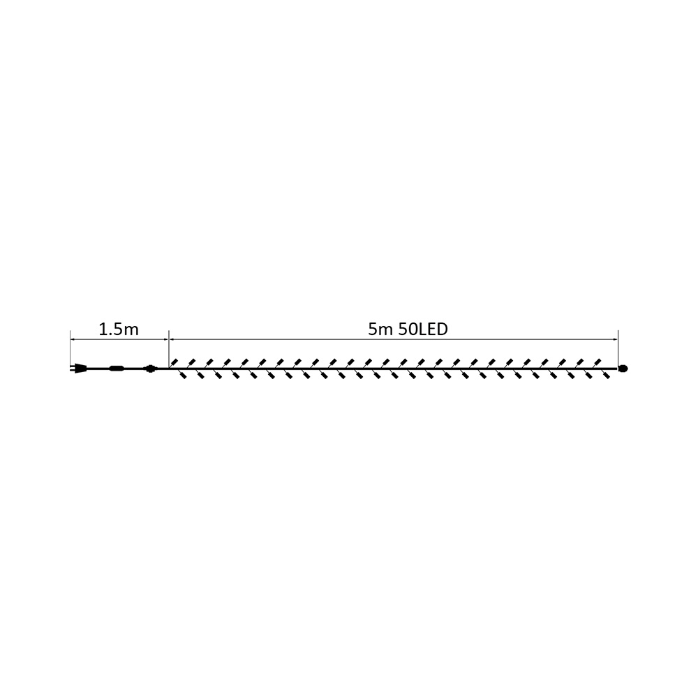 BRY-LINEAR-50LED-5MT-GRN-3000K-220V LED LINEAR - 4