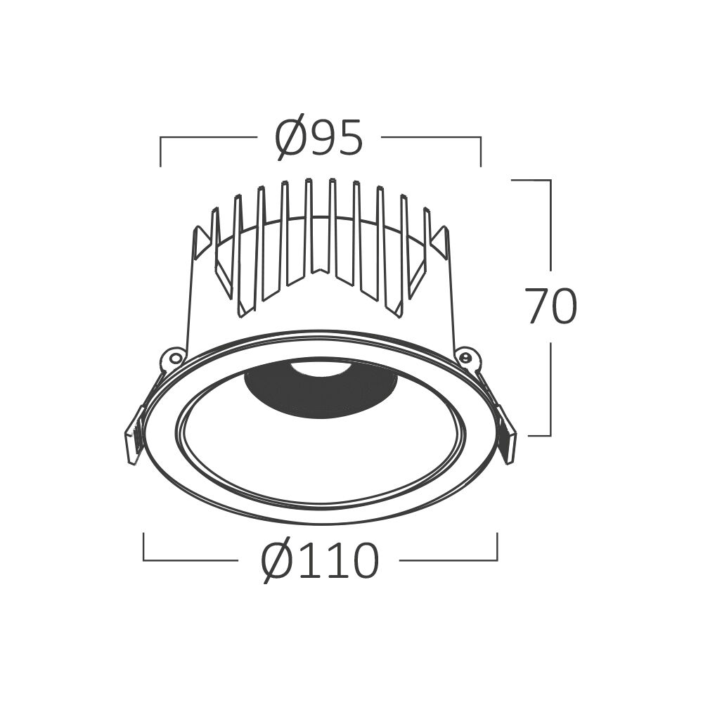 BRY-LINEX-CD20-20W-4000K-WHT-LED DOWNLIGHT - 5