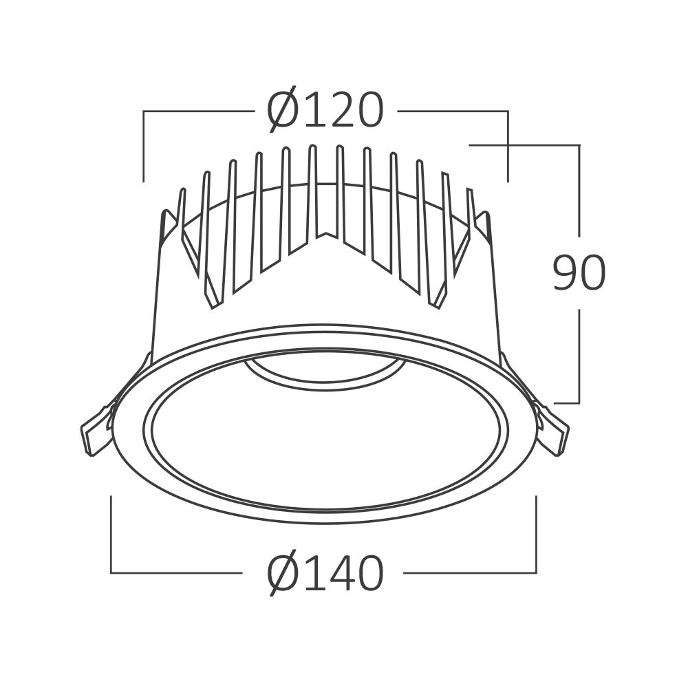 BRY-LINEX-CD30-30W-3IN1-BLC-LED DOWNLIGHT - 5