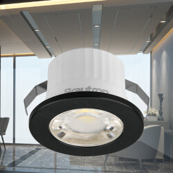 BRY-MINISPOT-A-3W-38D-BLC-6500K-IP54-LED SPOTLIGHT - 2