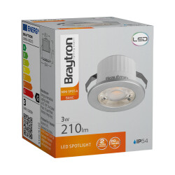 BRY-MINISPOT-A-3W-38D-SLV-3000K-IP54-LED SPOTLIGHT - 4