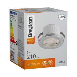 BRY-MINISPOT-A-3W-38D-SLV-4000K-IP54-LED SPOTLIGHT - 4