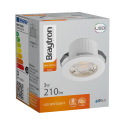 BRY-MINISPOT-A-3W-38D-WHT-4000K-IP54-LED SPOTLIGHT - 4