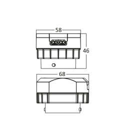 BRY-MODUL-P- G4-8W-38D-WHT-3IN1-LED MODUL - 6