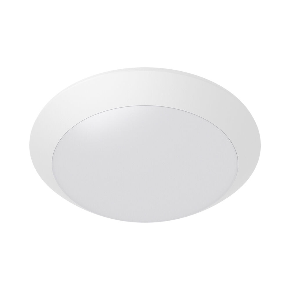 BRY-NAPOLI-D270-1xE27-PC-WHT-IP65-CEILING LIGHT - 1